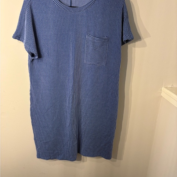 Blue Striped Men's Shirt - Picture 2 of 10
